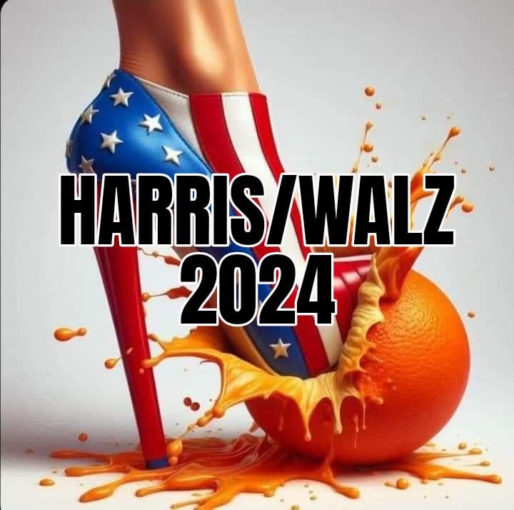 high heels orange The Case for Kamala Harris