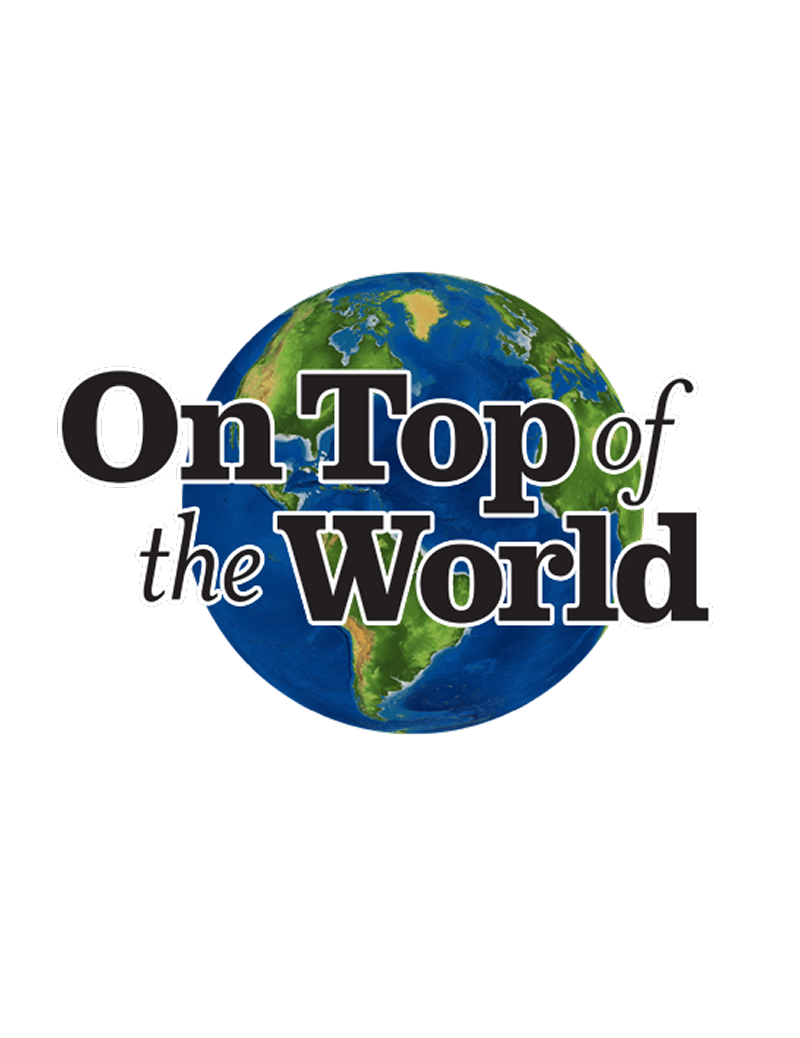 ON TOP OF THE WORLD DEMOCRATIC CLUB MARION LOGO