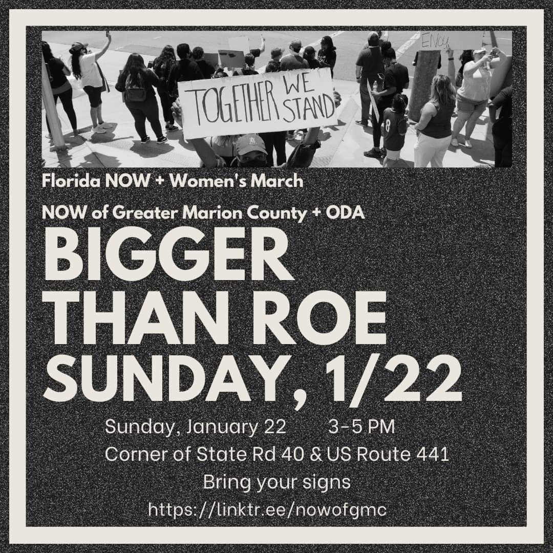 Bigger Than Roe Sunday, Jan 22