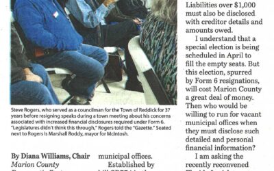 DEC Chair speaks out on SB774 in Ocala Gazette