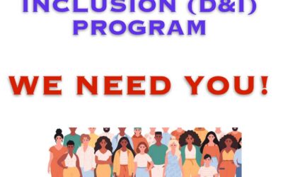 Be part of change! Volunteer for our Diversity & Inclusion Program