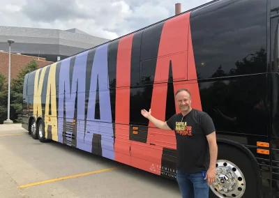 Doug Emhoff Bus Tour for Kamala