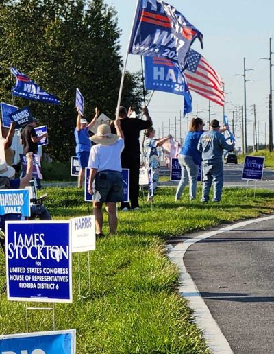 Harris/Walz/Stockton Rally